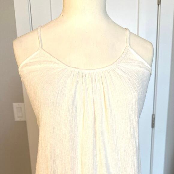 Billabong Ready For Sun - Beach Cover- Up Womens Size M Ecru - Picture 8 of 10